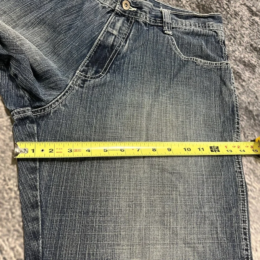 Vintage Southpole Jeans Mens 32x33 Blue Baggy Wide Leg Grunge Skater Y2K 2000s